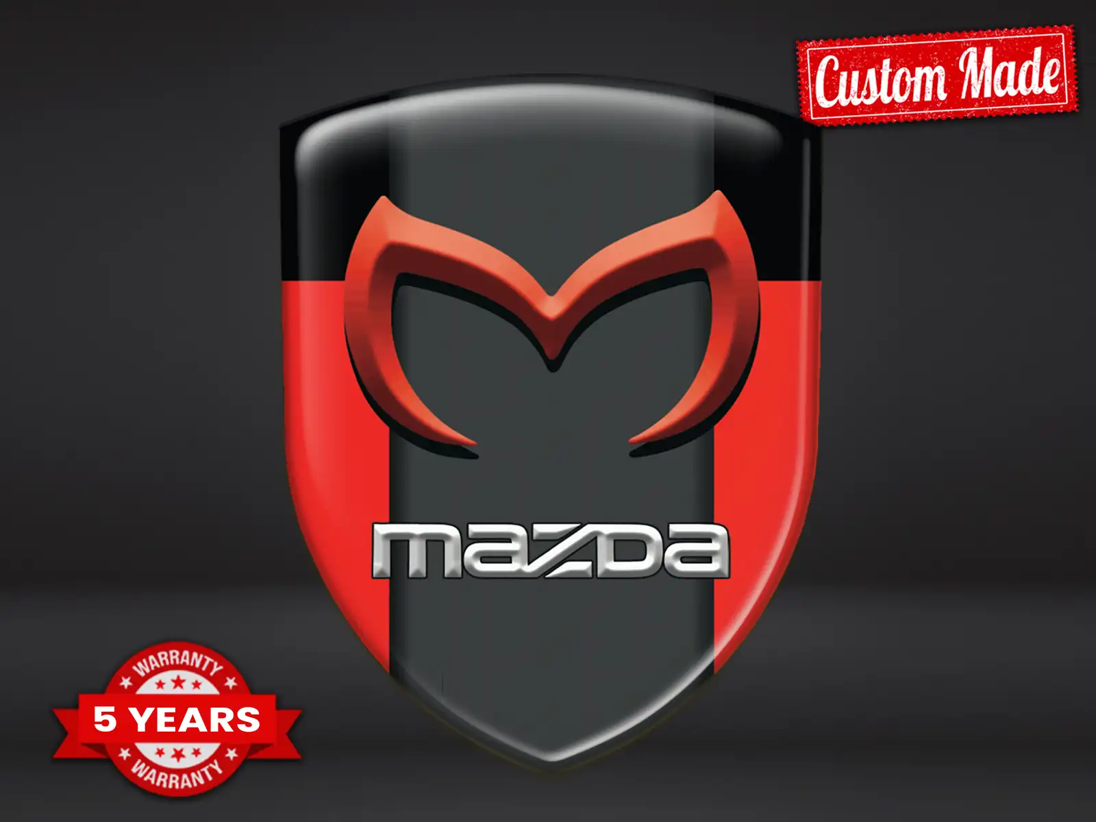 Mazda Hood Emblems Pro Max Resilient Elegant Performance